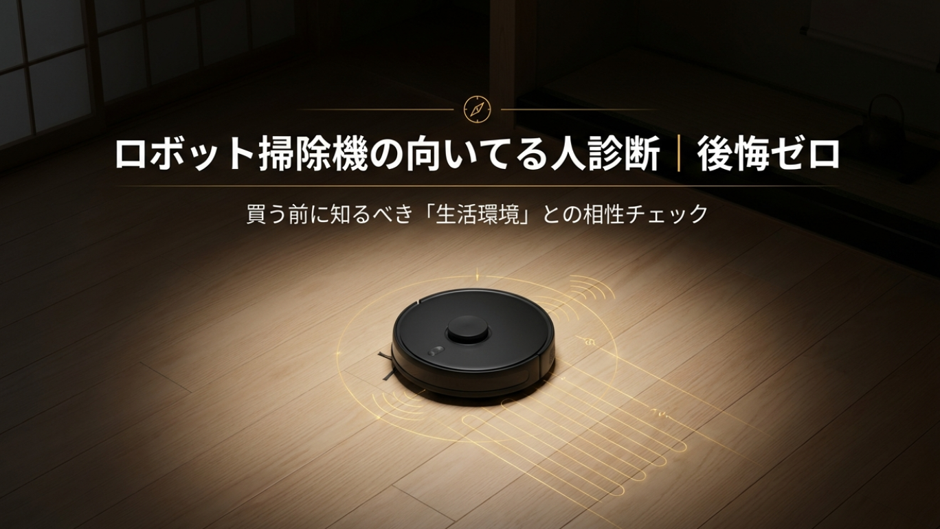 ロボット掃除機の向いてる人診断
