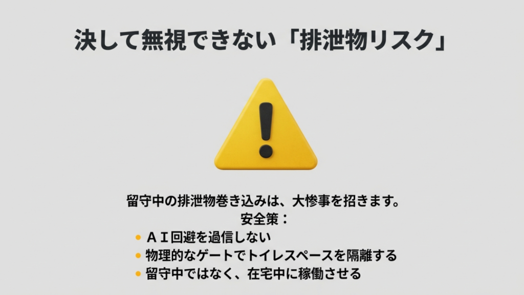 ペットの排泄物巻き込みリスクと対策
