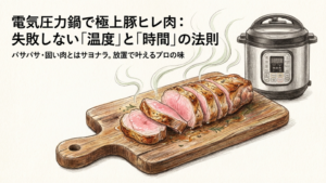 電気圧力鍋の豚ヒレブロック失敗しない全手順