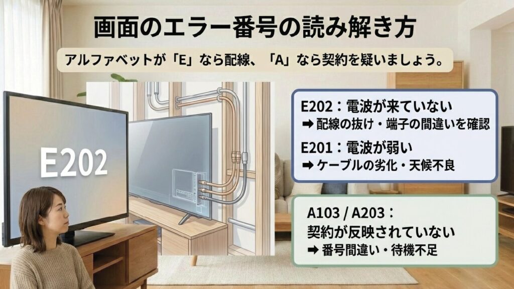 Eコード（配線）とAコード（契約）の読み解き方