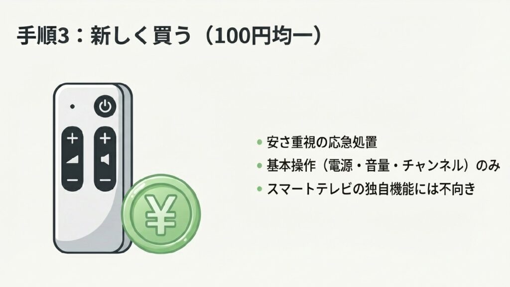 100均で買えるテレビ用リモコンのメリットと注意点