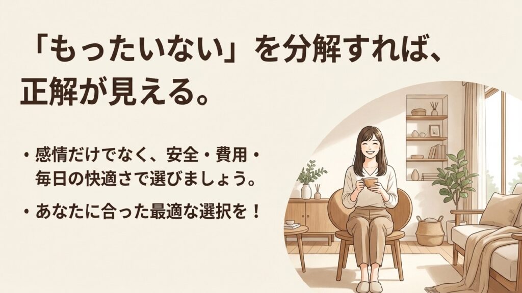 納得のいくテレビ買い替えの選択