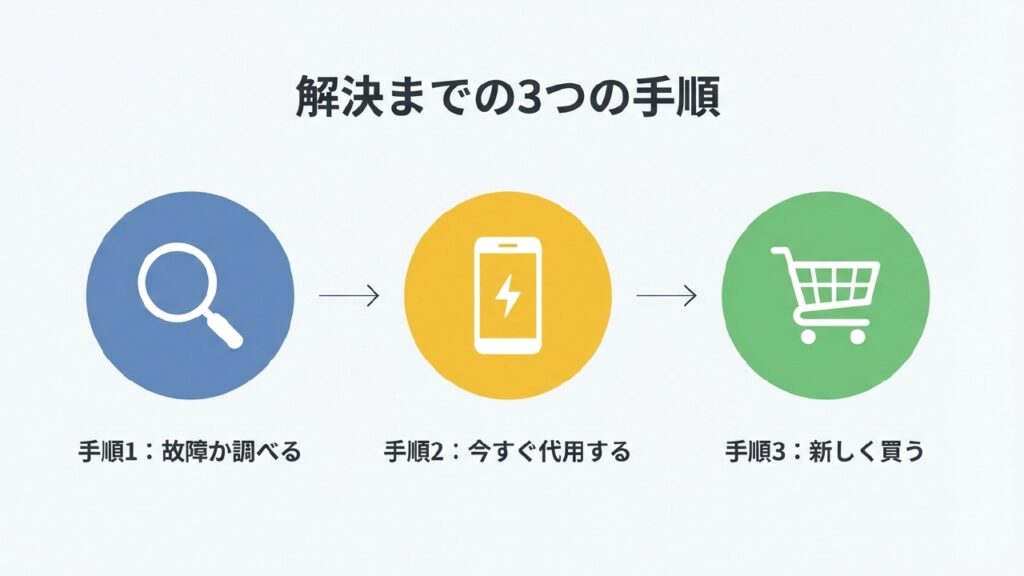 リモコン故障解決までの3つの手順
