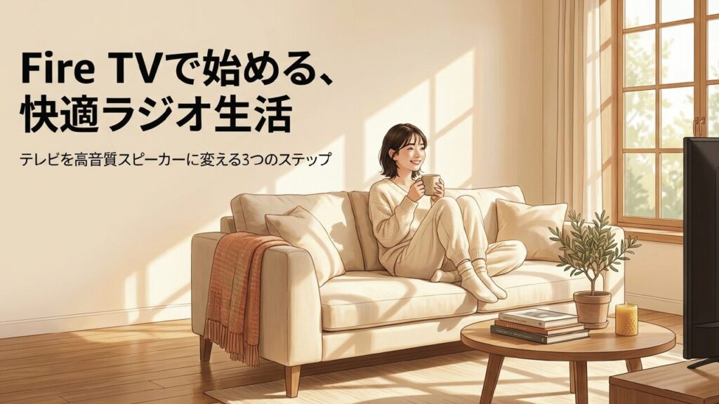 Fire TV Stickでラジオを聴く方法と設定