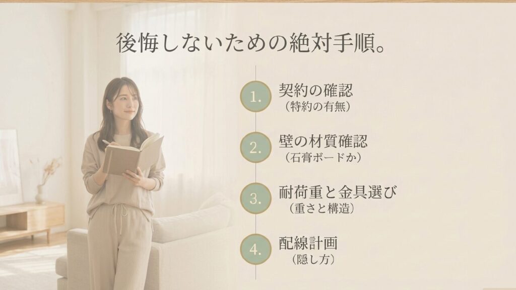 後悔しないための絶対手順