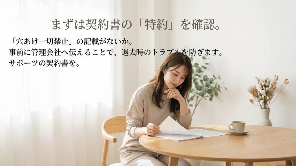 契約書の特約を確認し退去時のトラブルを防ぐ