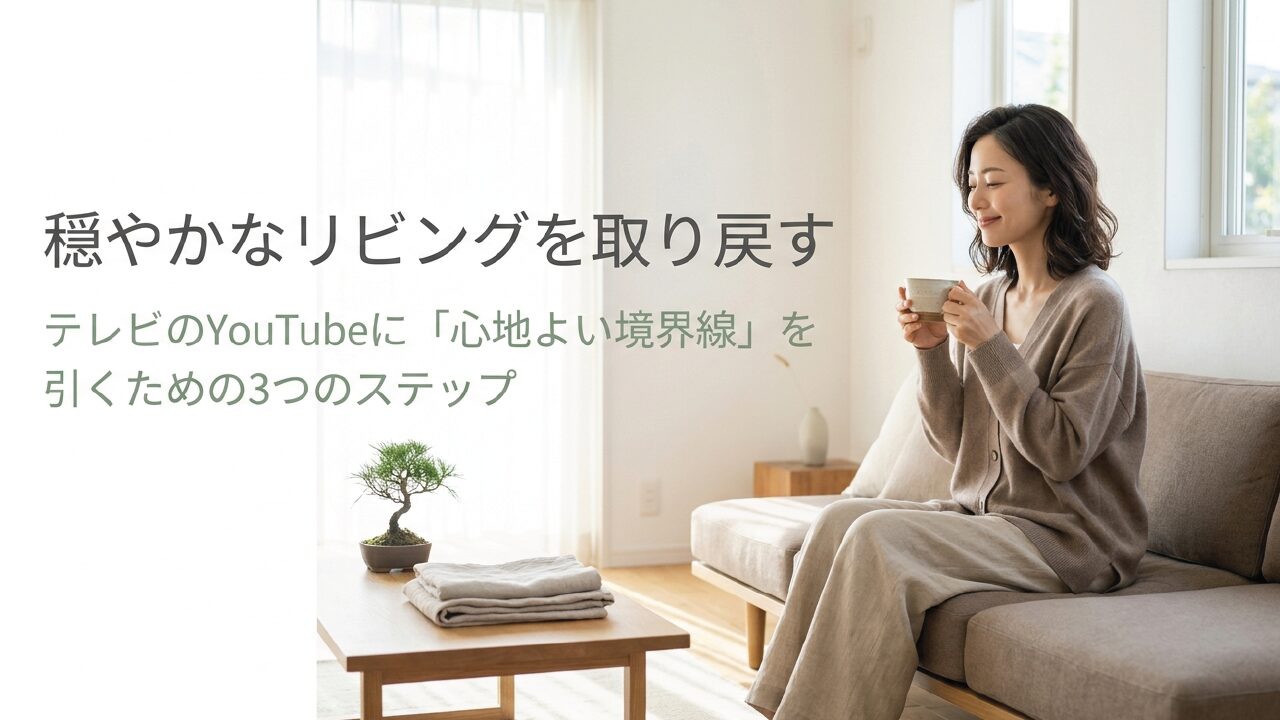 テレビのYouTube時間制限！確実なやり方と抜け道対策
