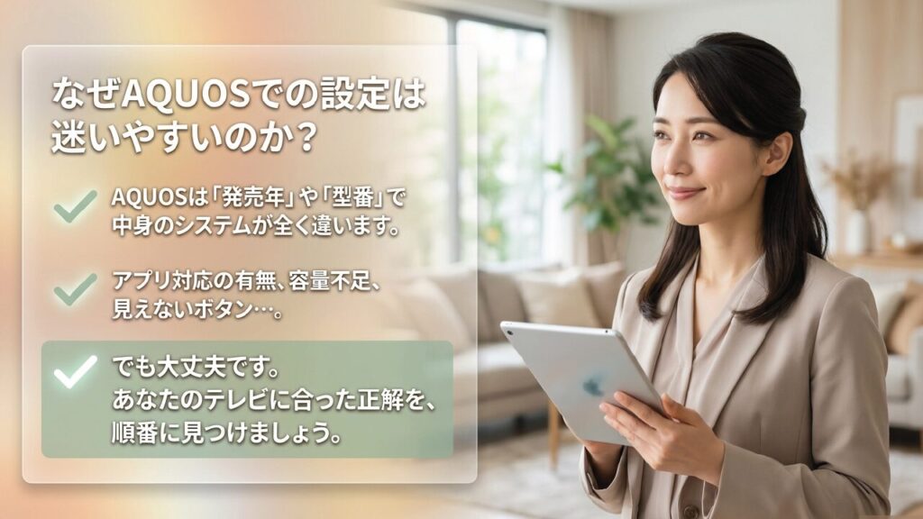 AQUOSでNHKプラスを見る方法と見られない時の解決策ガイド