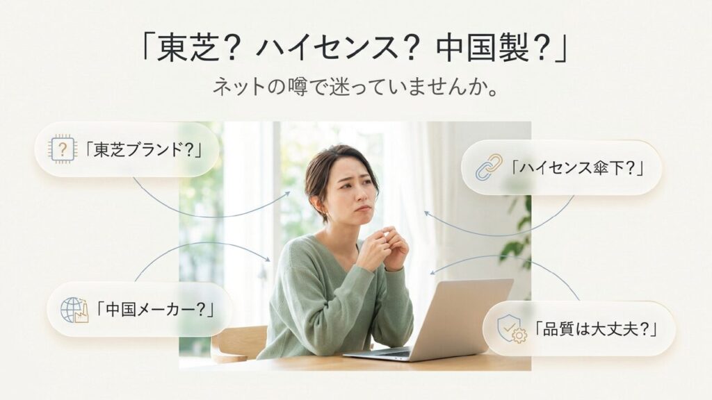 ネットで囁かれるREGZAの噂 東芝やハイセンスなどREGZAのネットの噂