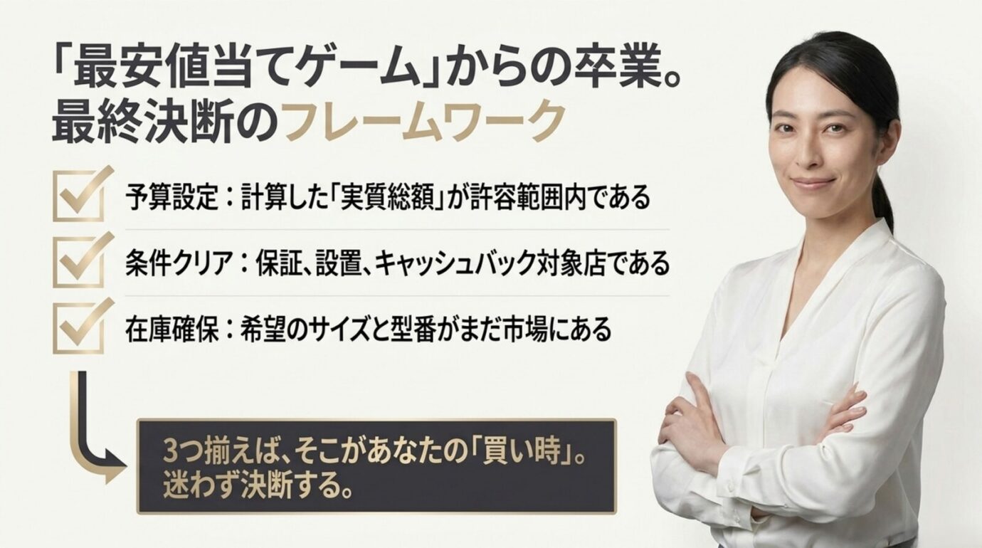 ブラビア購入判断のチェックリスト 実質総額と保証設置キャッシュバック対象と在庫を確認するブラビア購入判断チェックリスト